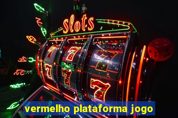 vermelho plataforma jogo